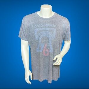 Men’s Vintage, Single Stitch American Apparel Philadelphia 76 T-Shirt - Size 2XL